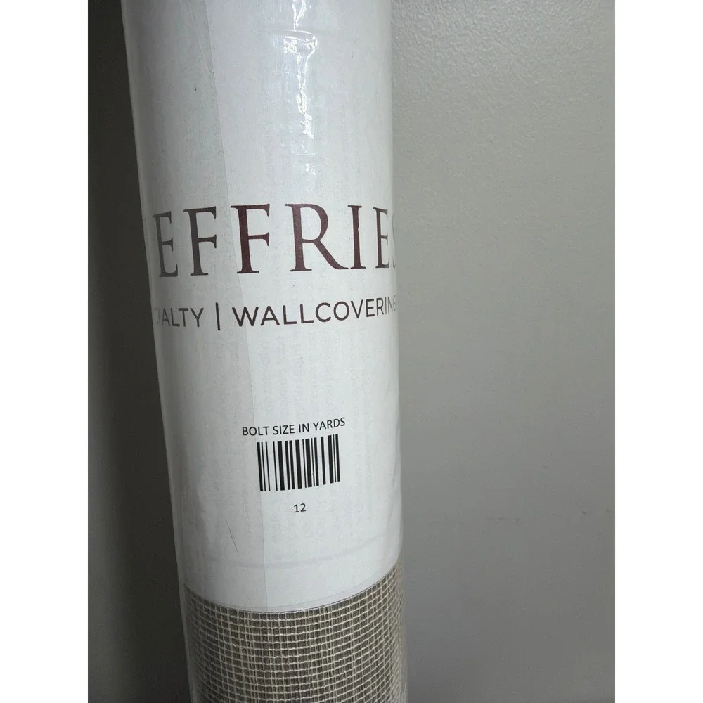 Philip‎ Jeffries Textured Grasscloth Wallcovering Natural Neutral Japan 12 Yards - Picture 4 of 5